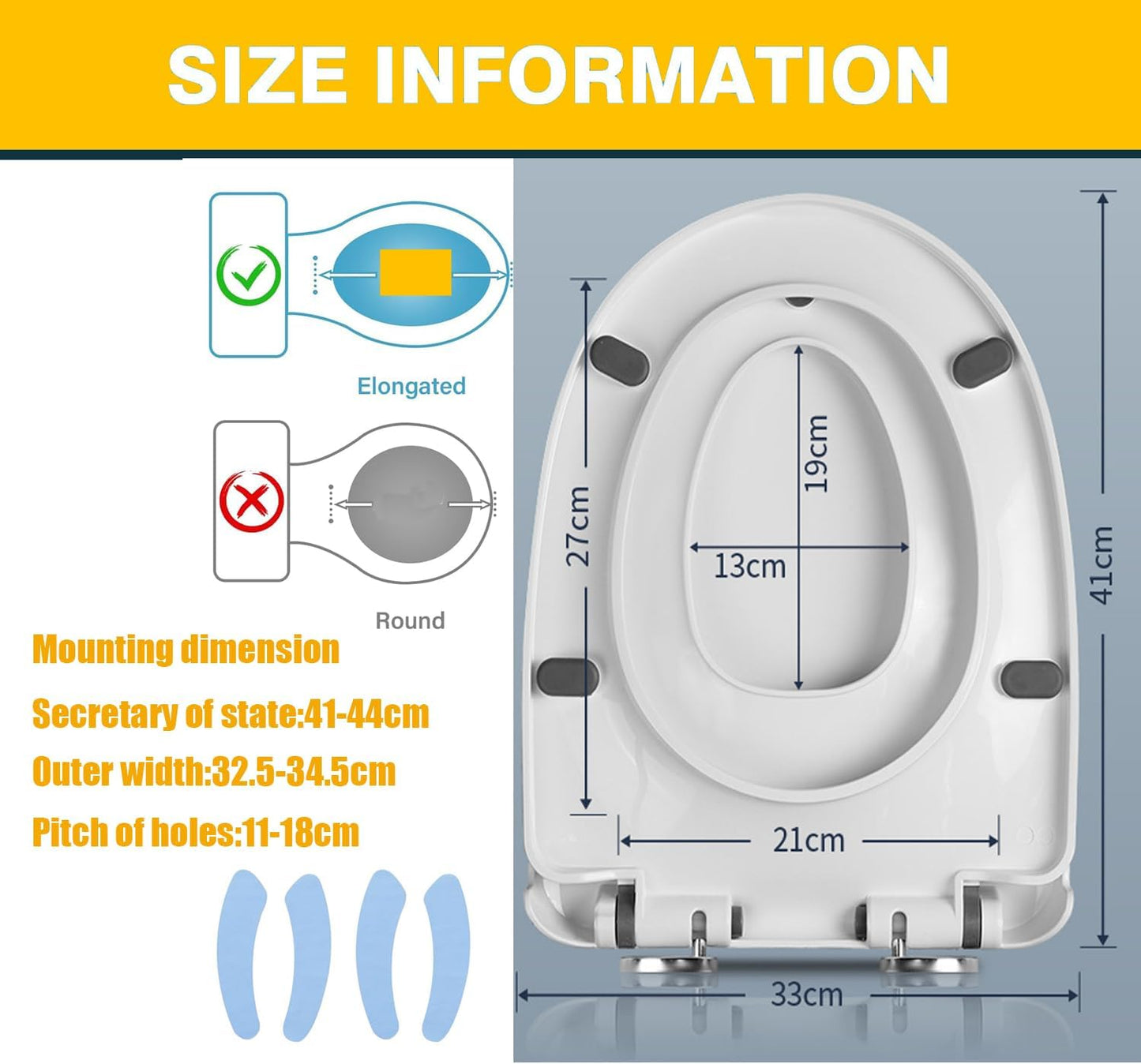 RUNTOO MU Seats 2-in-1 Family Toilet Seat with Built-in Potty Training White NEW