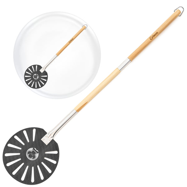 Chef Pomodoro Peelers Aluminum Pizza Peel with Detachable Handle - Peeler NEW