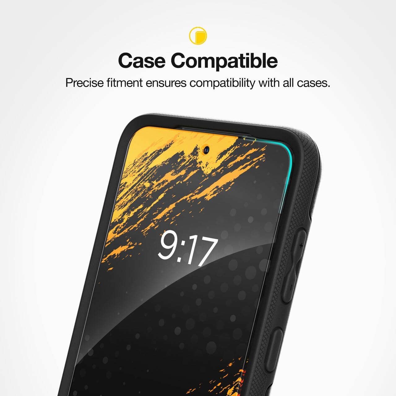 magglass Privacy Guard Anti-Spy Tempered Glass Screen Protector Samsung S24+ NEW