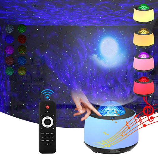 GSmade Decorative Lighting Projector with Night Light Moon and Nebula Effect NEW
