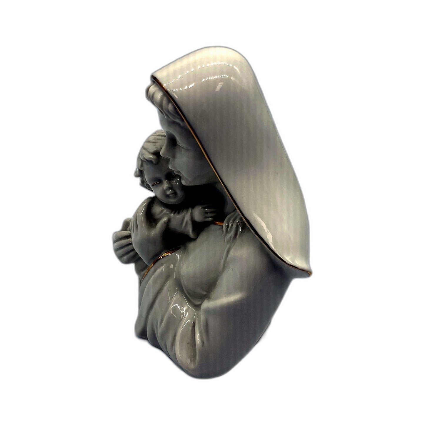 Mikasa Porcelain Madonna/Child Figure Madonna and Child Holiday Figurine