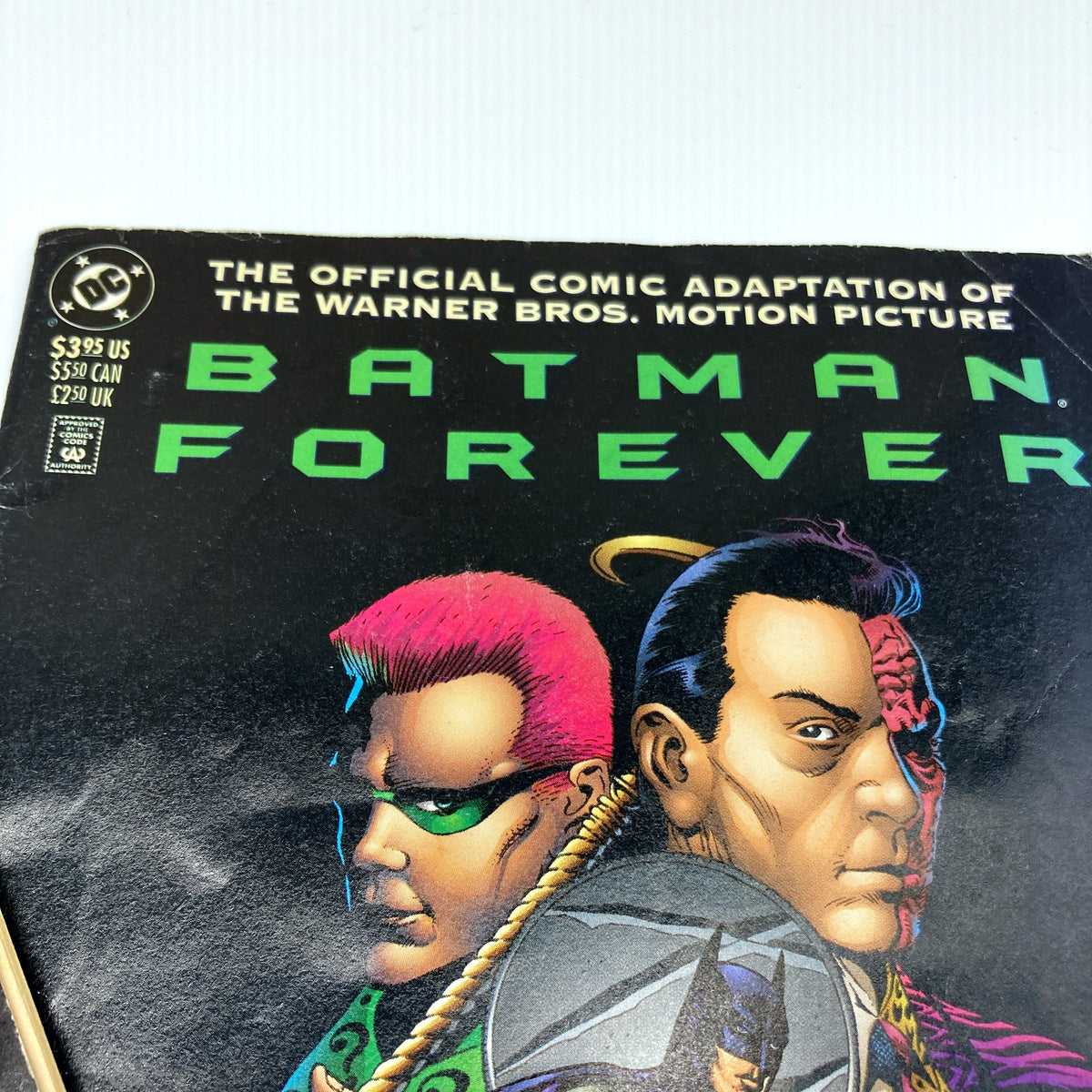 VINTAGE DC Comics Batman Forever Comic Book Collectible 1995 & 1993