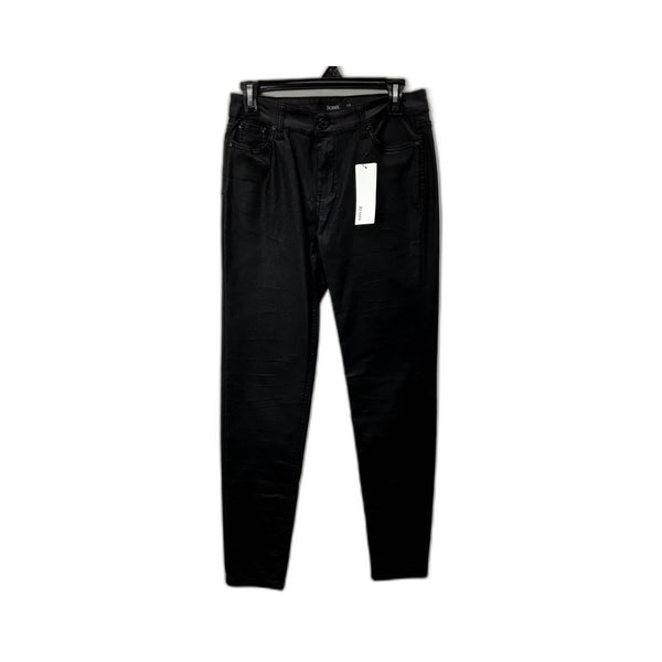 Jessie Womens Skinny Jeans High Waisted Cotton Blend Black Size 12 NEW