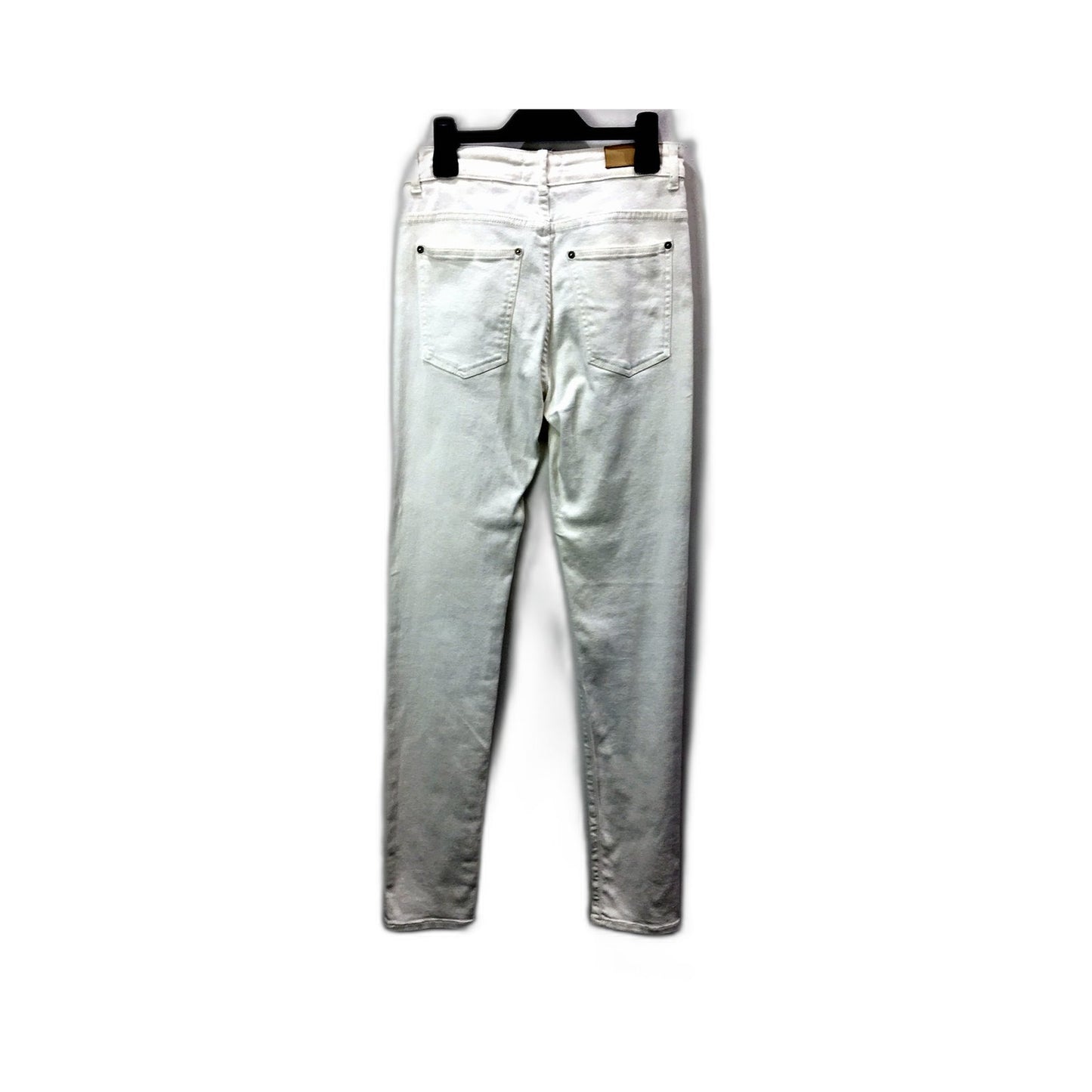 American Vintage Skinny Jeans Womens High Waisted Skinny White Jeans Size 28