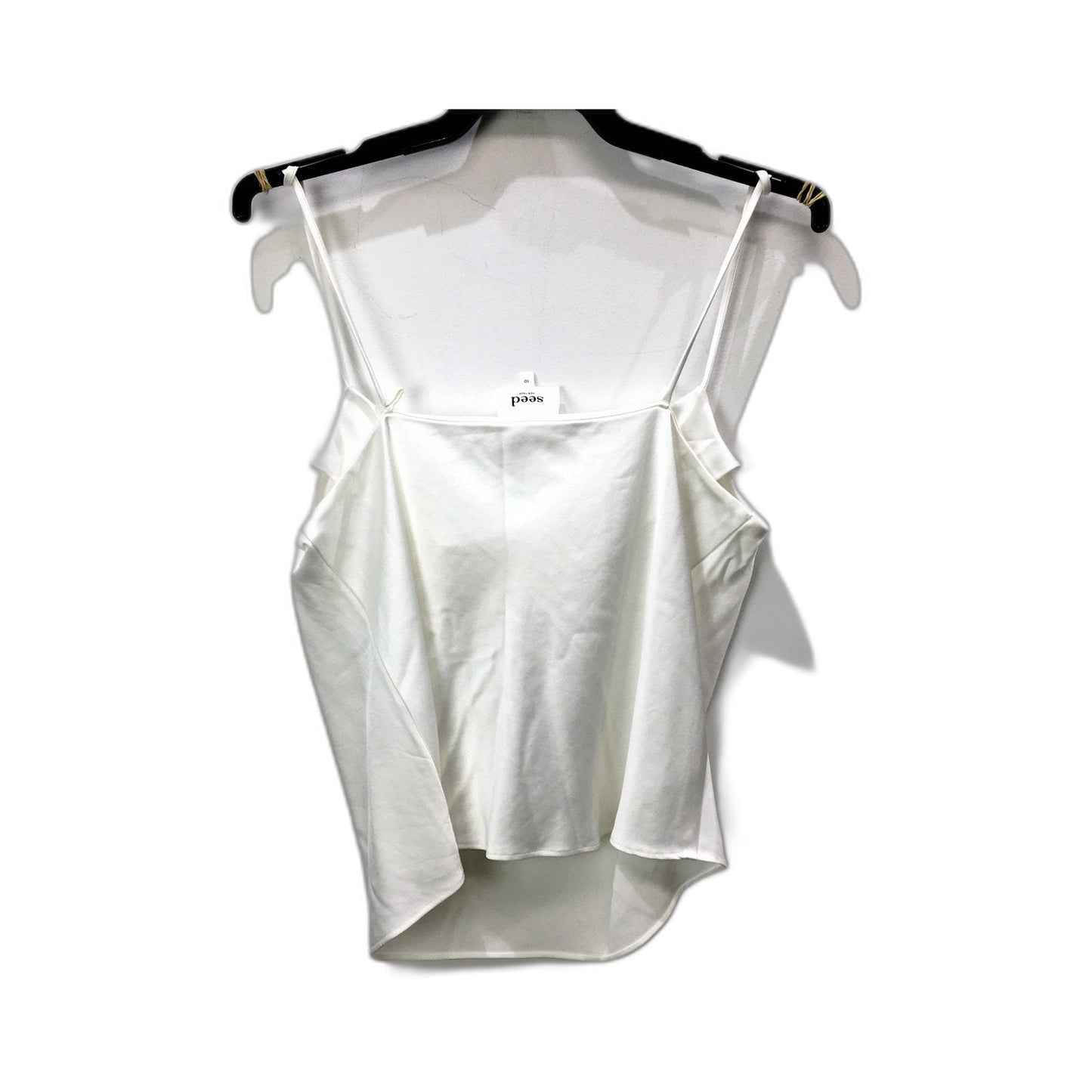 Seed Heritage Womens White Camisole Top - Size 10 NEW