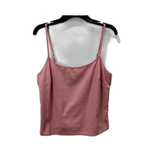 Alannah Hill Womens Camisole Top with Spaghetti Straps in Dusty Rose Size 6