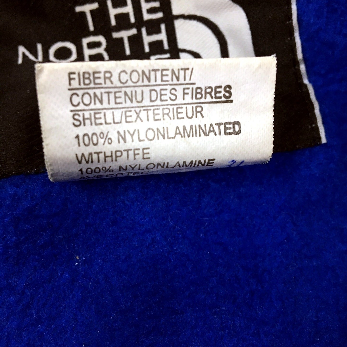 The North Face Mens Pullover Jacket Waterproof Gore-Tex Blue Black Size XL