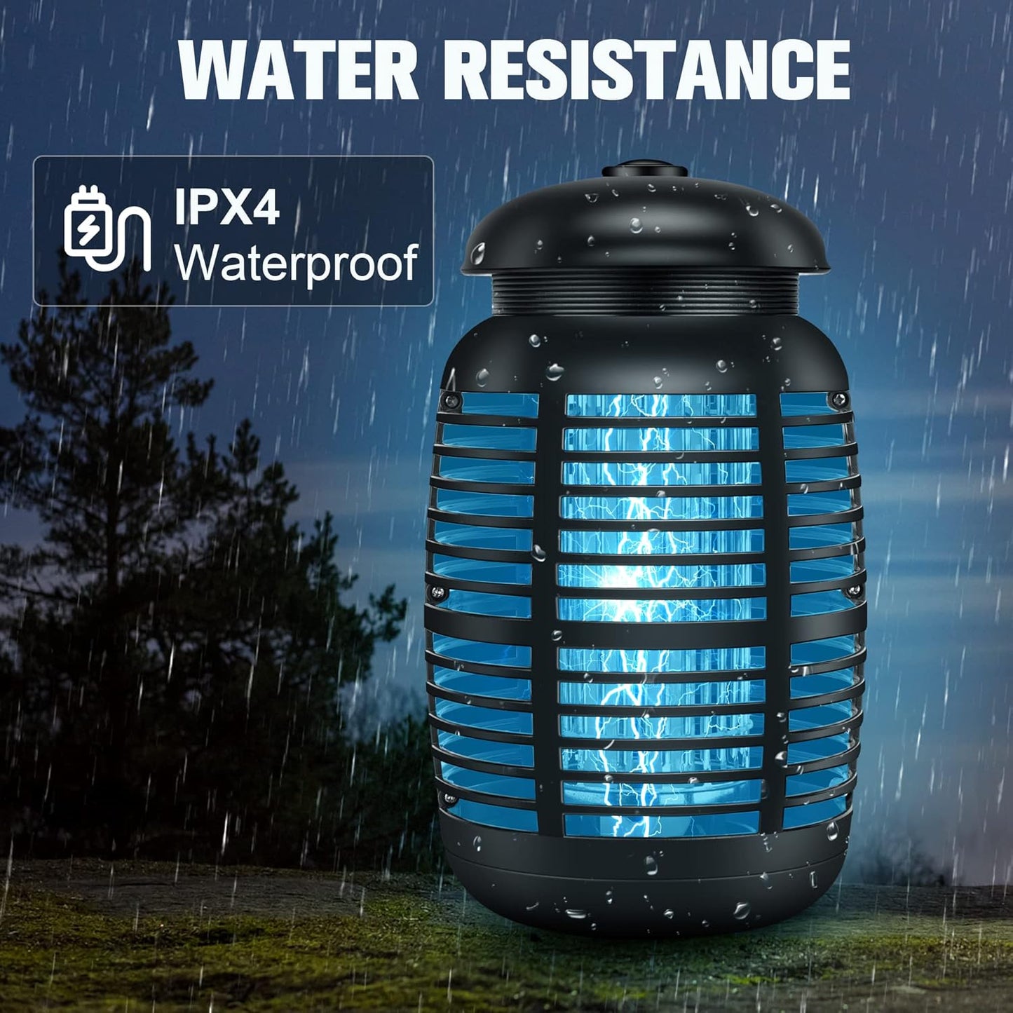 avitong Pro 4200V Electric Bug Zapper Outdoor Mosquito Killer Effective DEMO