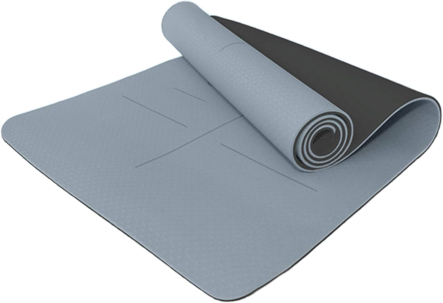 KOBONA Eco Mats Friendly TPE Yoga Mat with Strap Large Wide 8mm Extra Thick NEW
