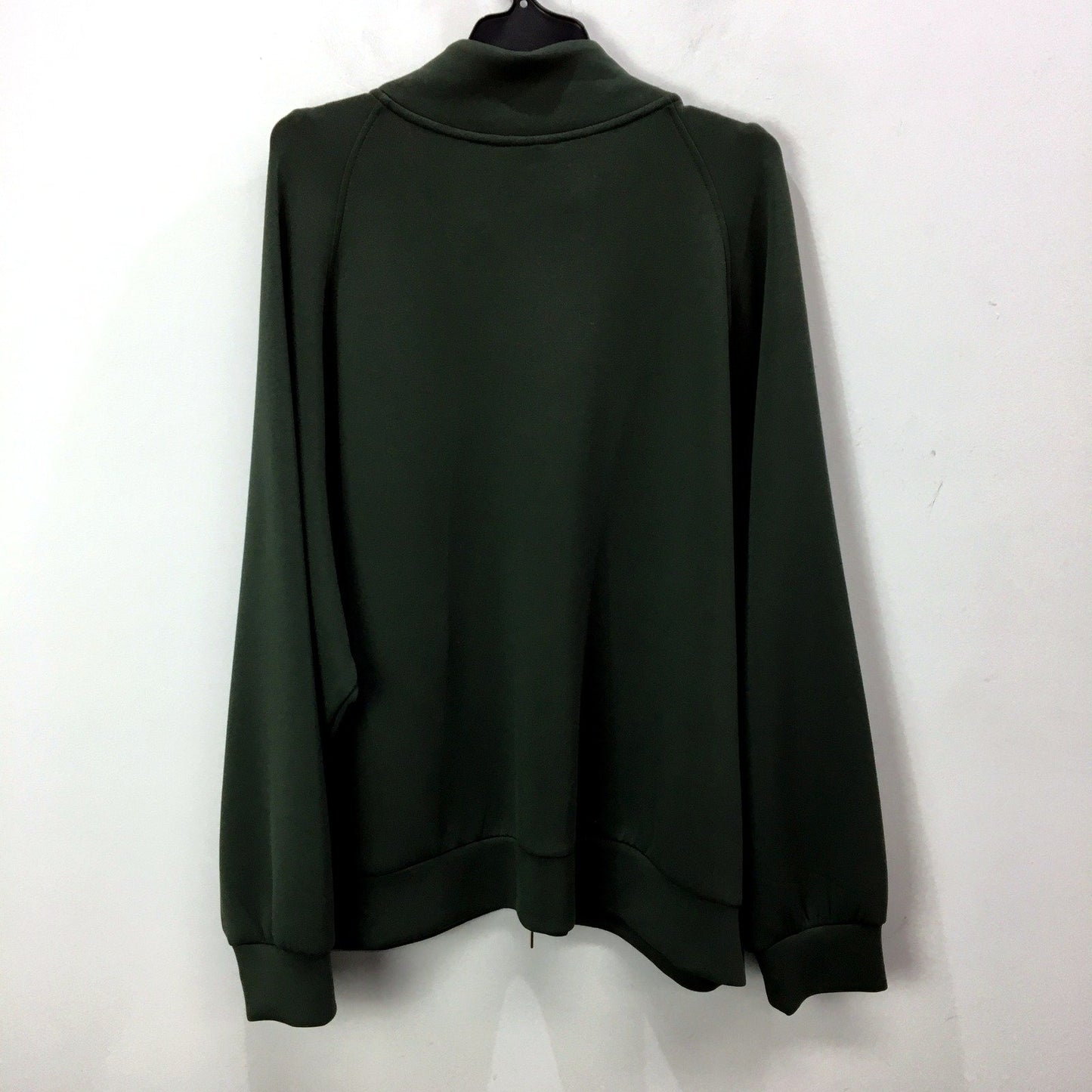 Sussan Womens Zip Up Pullover Tracksuit Set Dark Green Comfortable Size 4XL NEW
