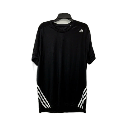 adidas Mens Moisture-Wicking Athletic T-Shirt in Black for Active Lifestyles