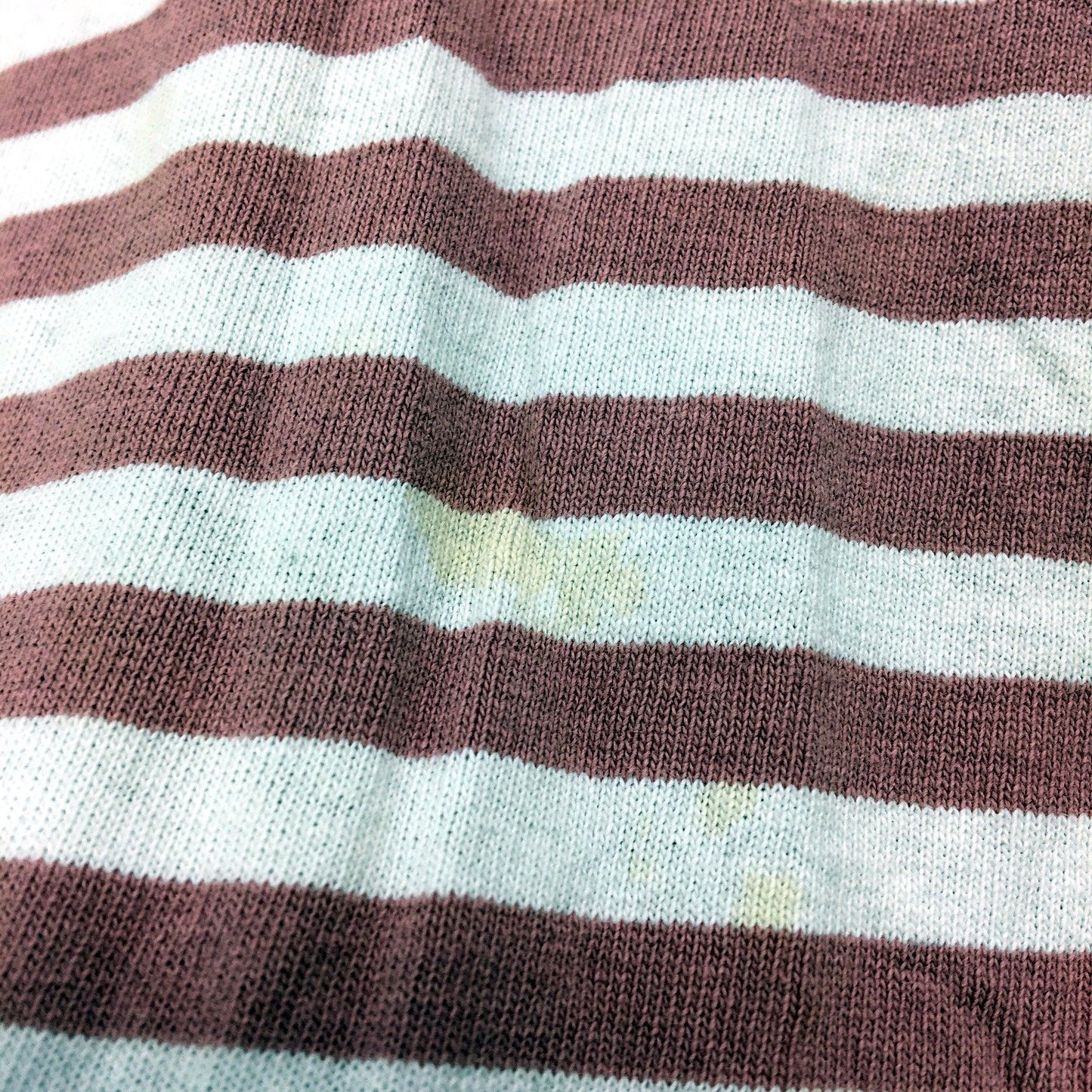 Zanerobe Mens Striped T-Shirt Comfortable Pink and White Stripes Size XL