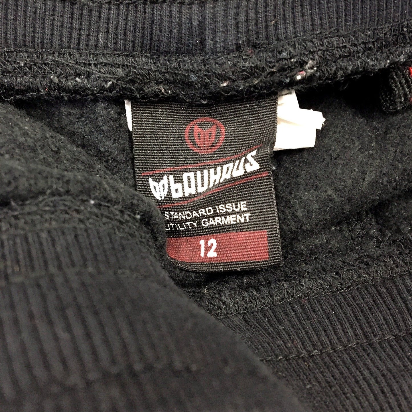 Bauhaus Womens Comfortable Cotton Blend Black Sweatpants - Size 12