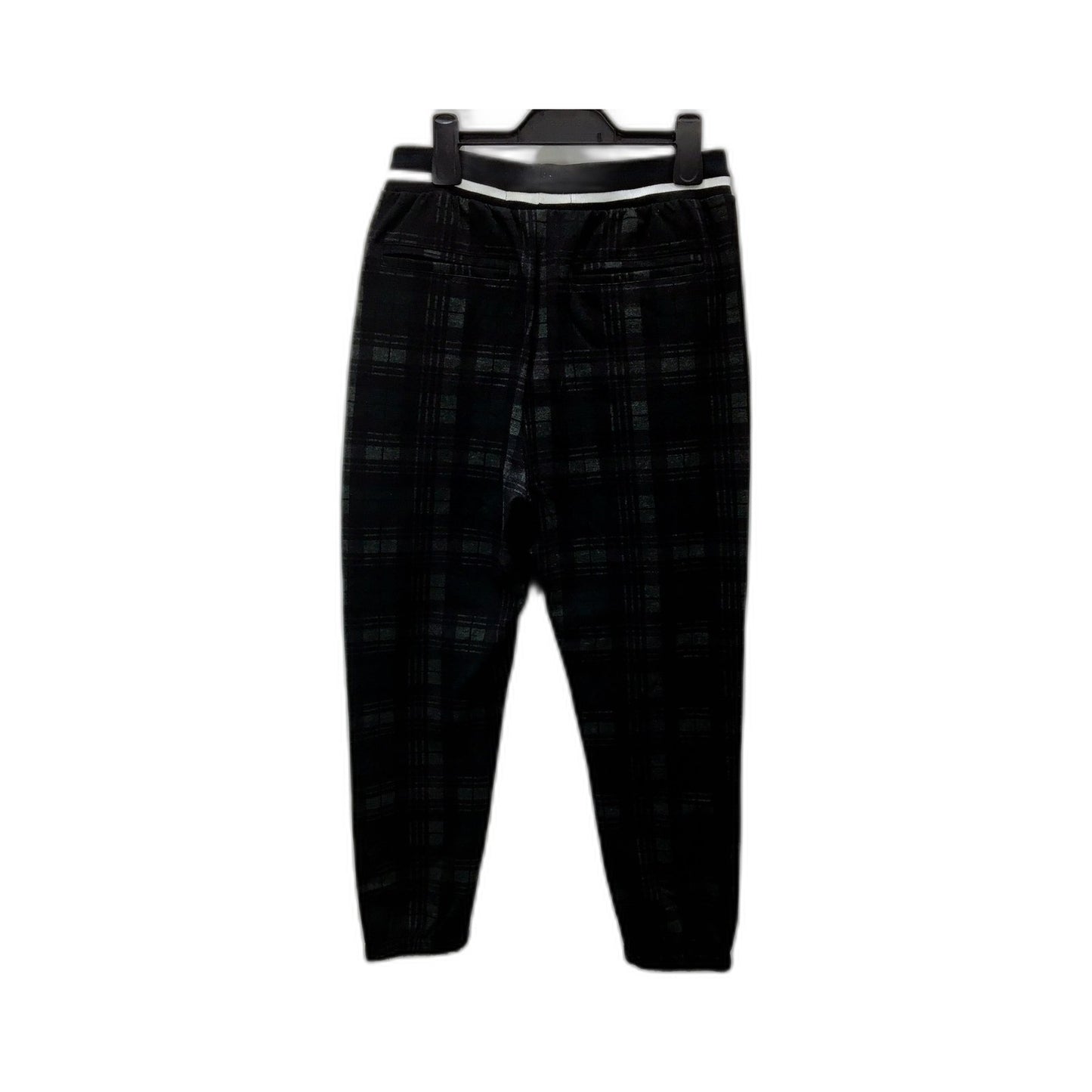 Zara Womens Relaxed Fit Cotton Blend Black Sweatpants - Small