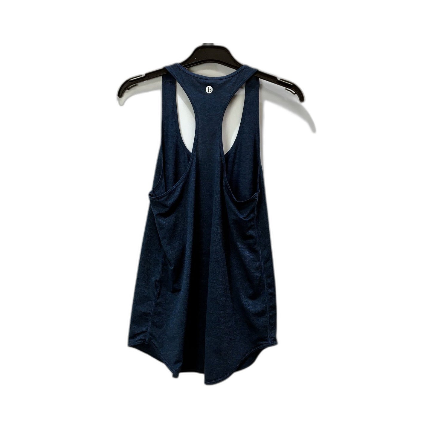Body Womens Navy Blue Cotton Racerback Tank Top - XS Size