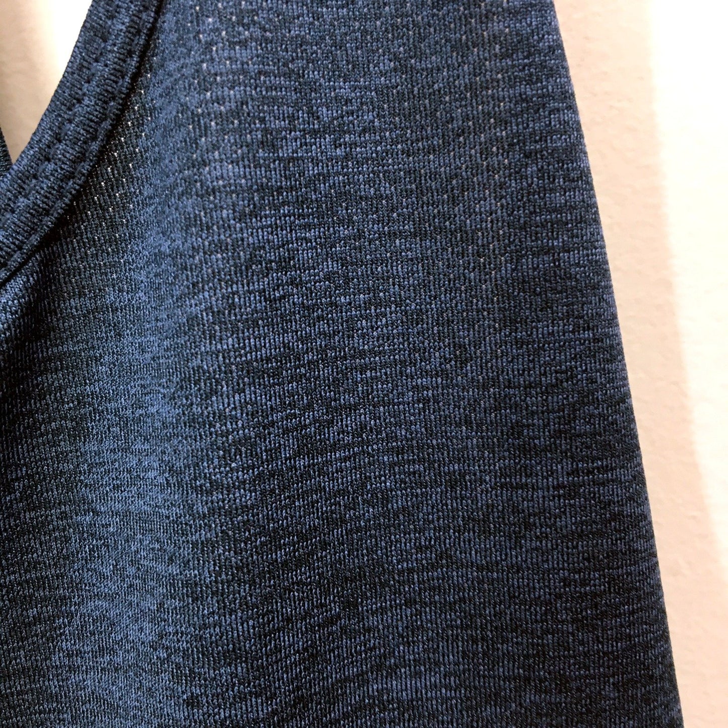 Body Womens Navy Blue Cotton Racerback Tank Top - XS Size