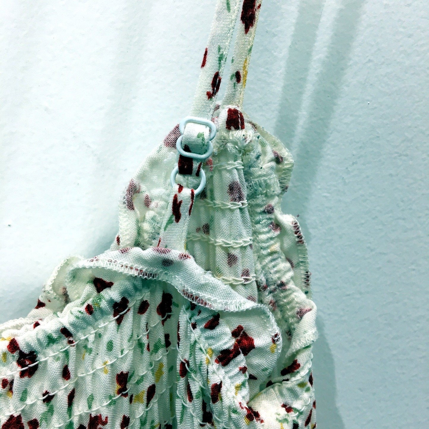 Glassons Womens Floral Print Dress Top Floral Print Ruffle Summer Dress Sz S