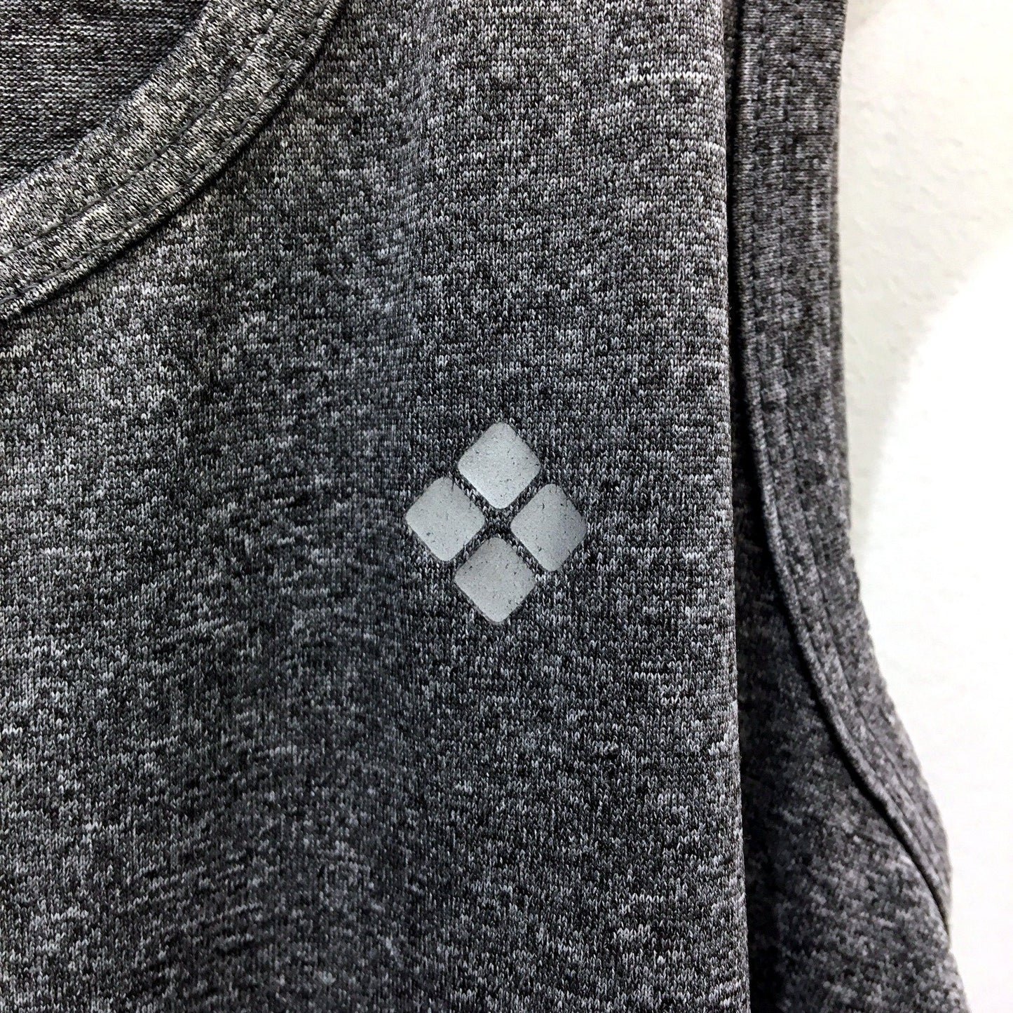 Sports Womens Charcoal Gray Pullover Tank Top - Comfortable Fit Size 14