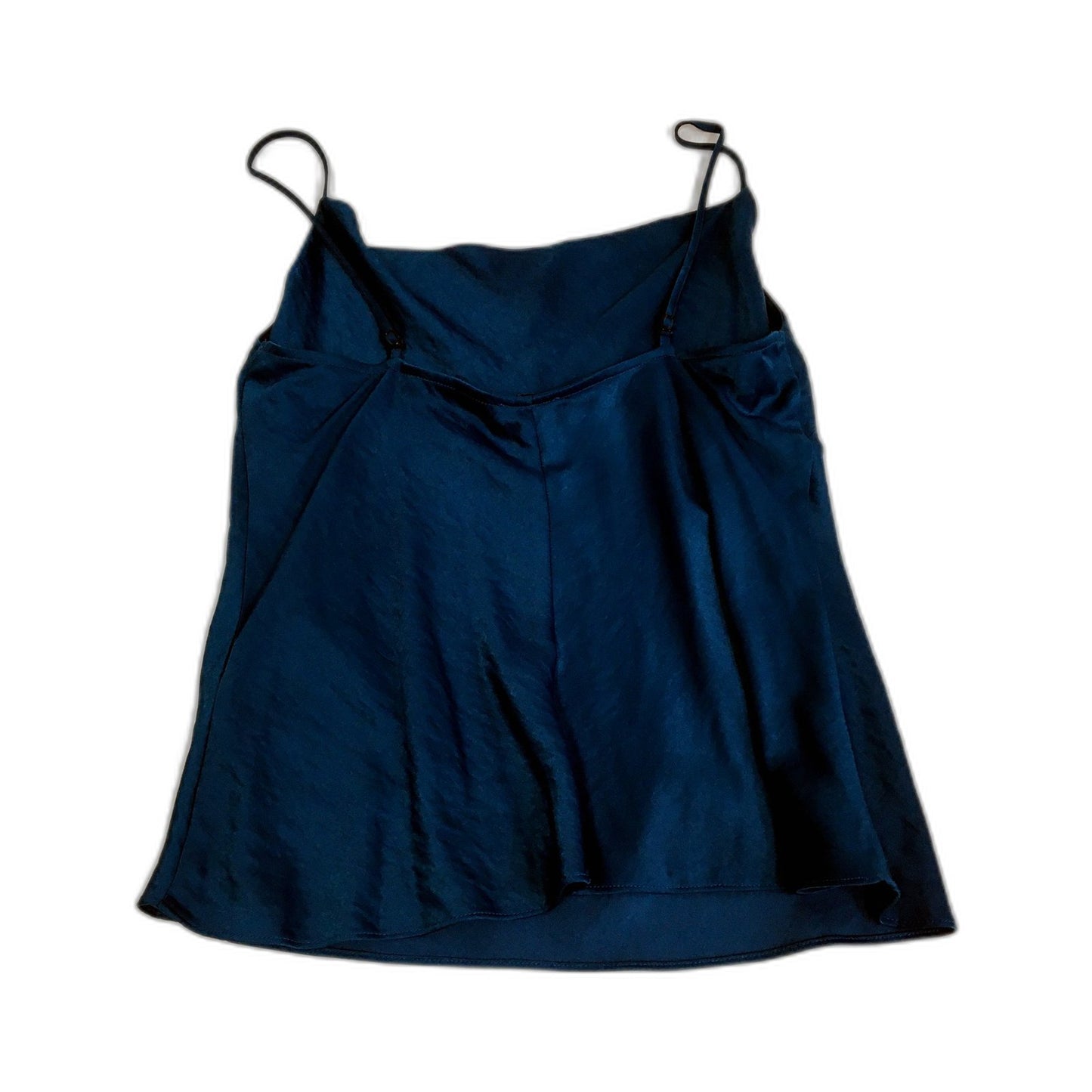 Forcast Womens Navy Blue Soft Comfortable Camisole Tank Top Size 14