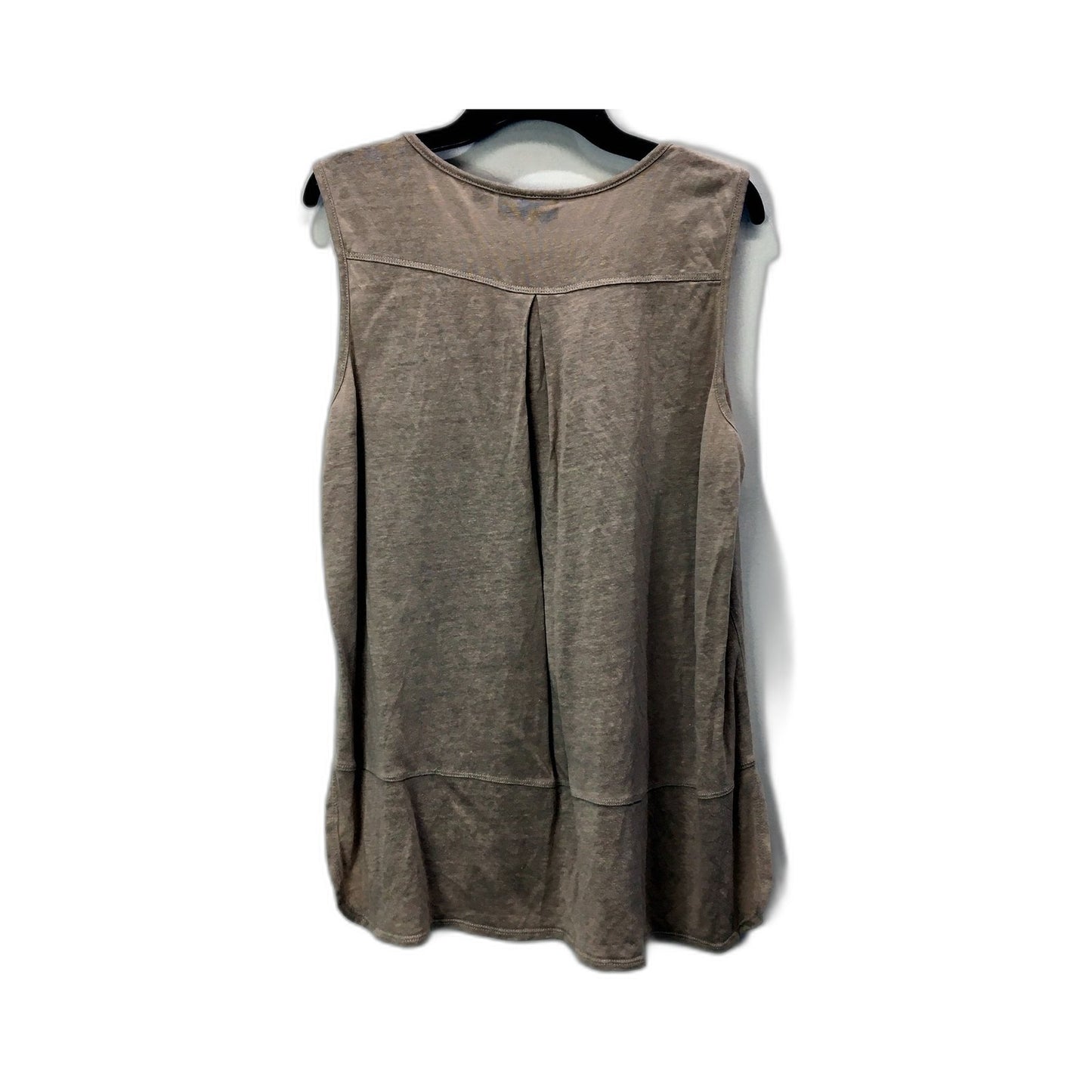 Gordon Smith Womens Comfortable Beige Tank Shirt by , Size M