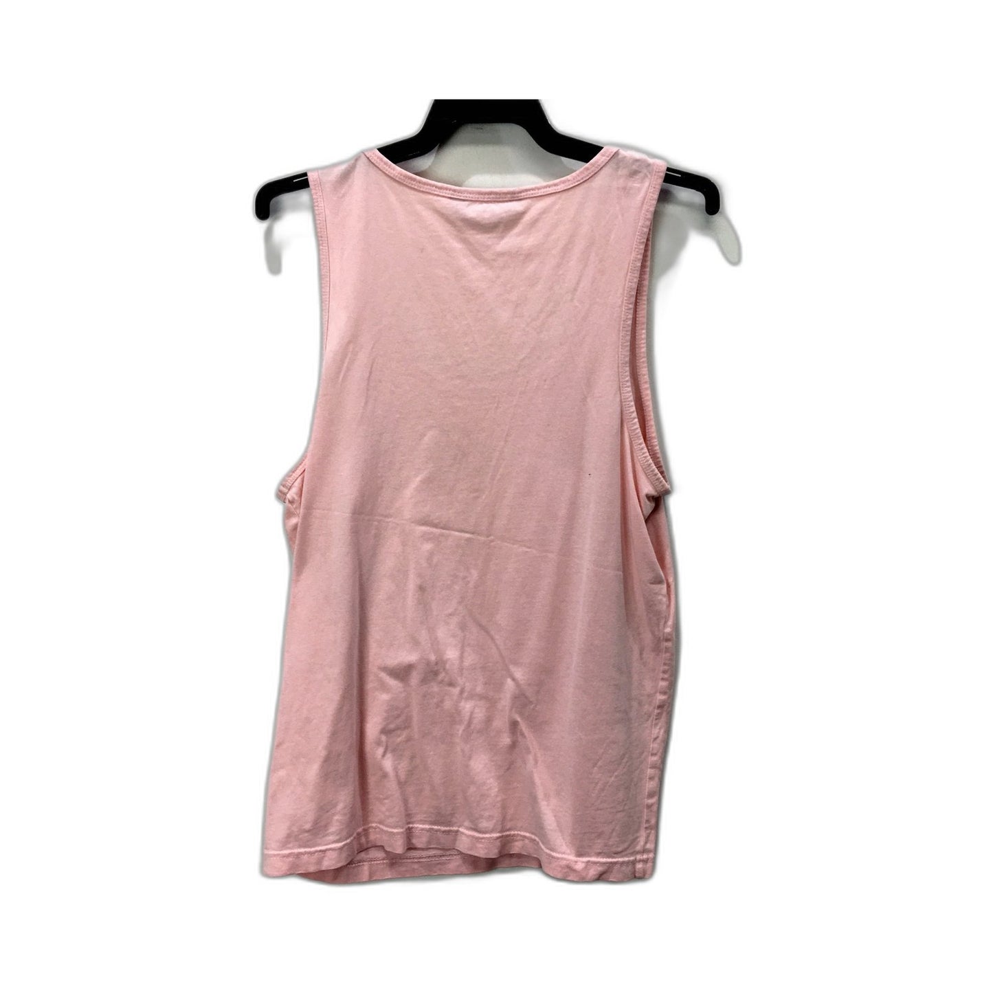Allsorts Womens Pink Cotton Tank Top, Size 14