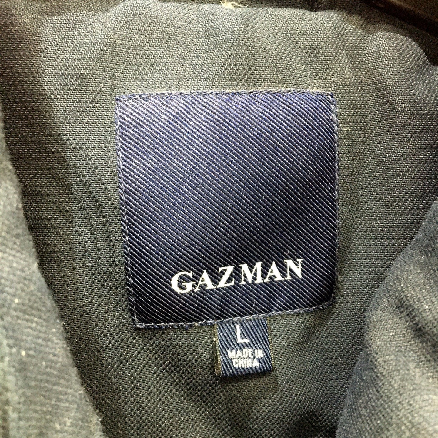 Gazman Mens Puffer Vest Warm Insulated Lightweight Comfortable Black Size Large
