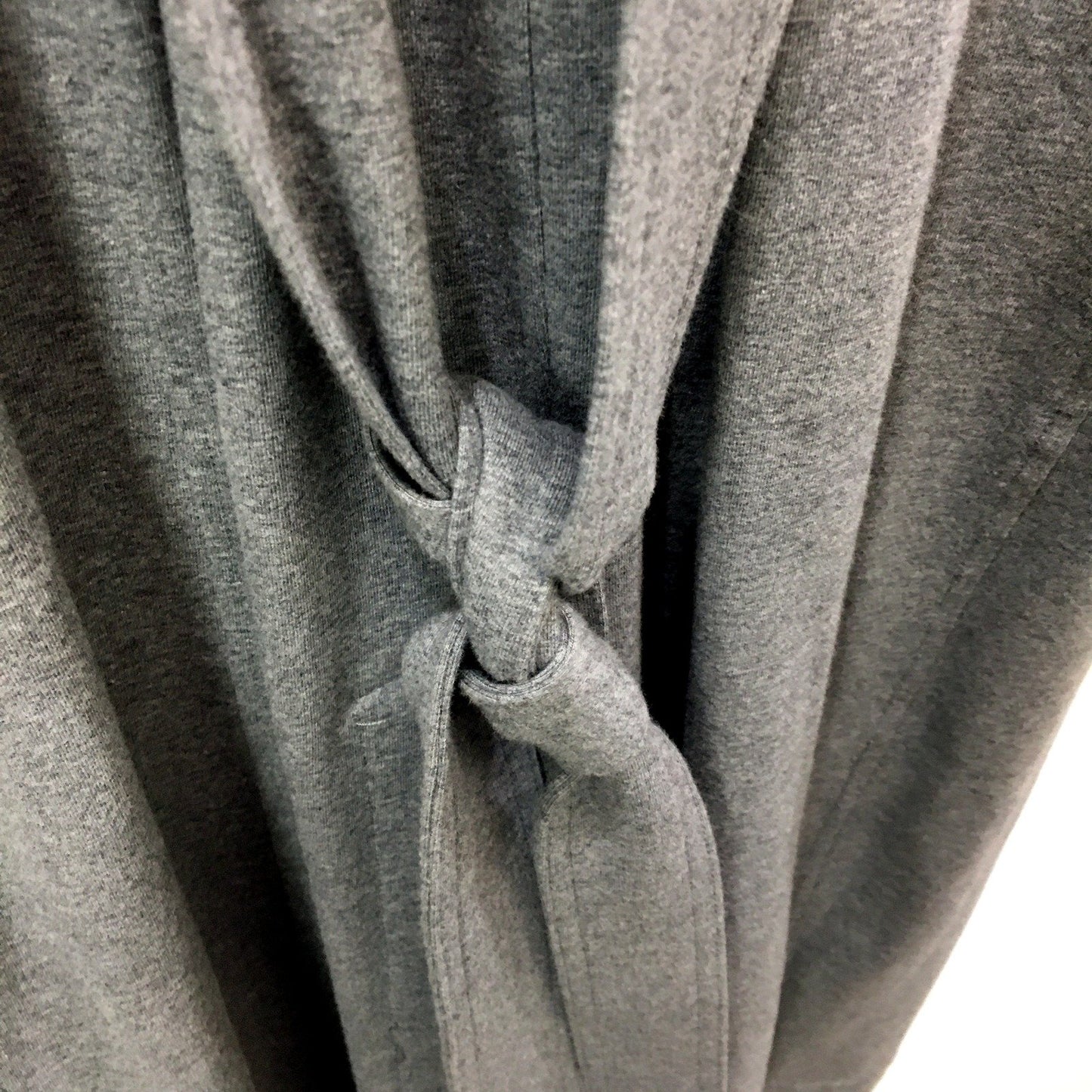 Normakama Womens Trenchcoat Gray Double Breasted Belted Lightweight Size Large