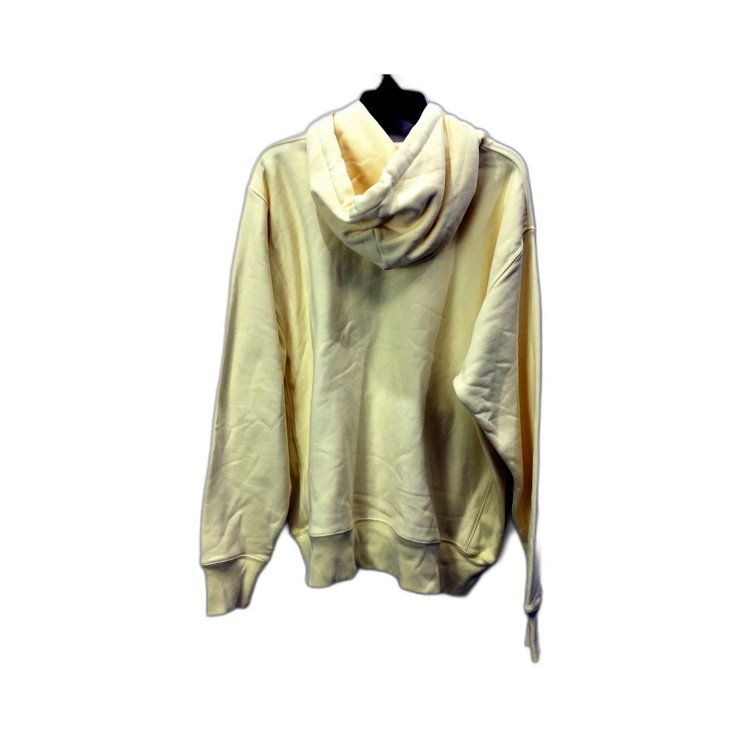 Champion Mens Reverse Weave Pullover Hoodie in Post Yellow, Size L NEW