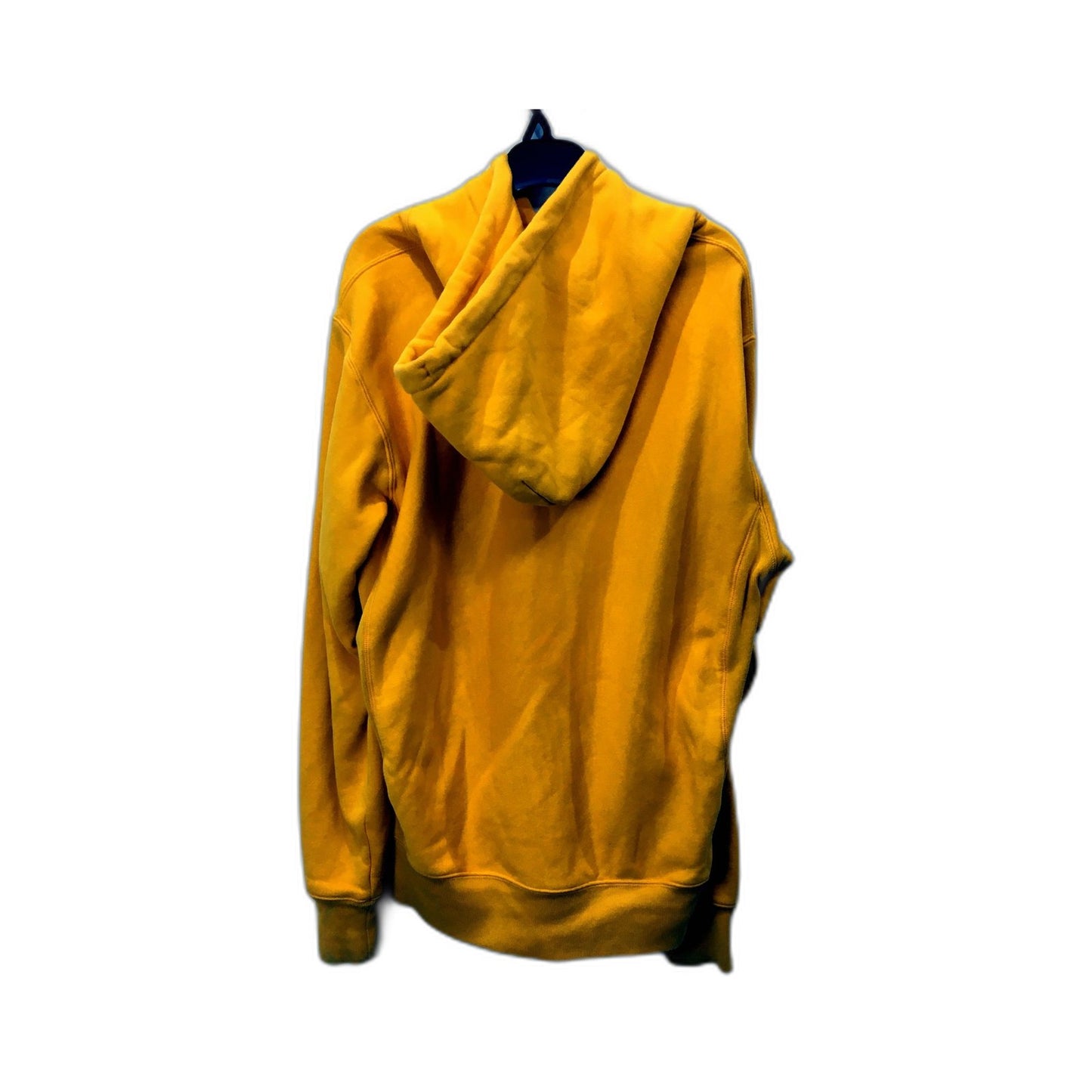 Champion Mens Pullover Sweatshirt in Gold for Medium Size