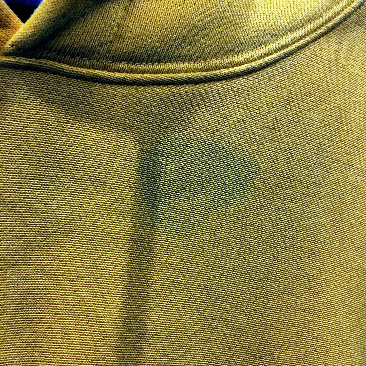 Champion Mens Pullover Sweatshirt in Gold for Medium Size