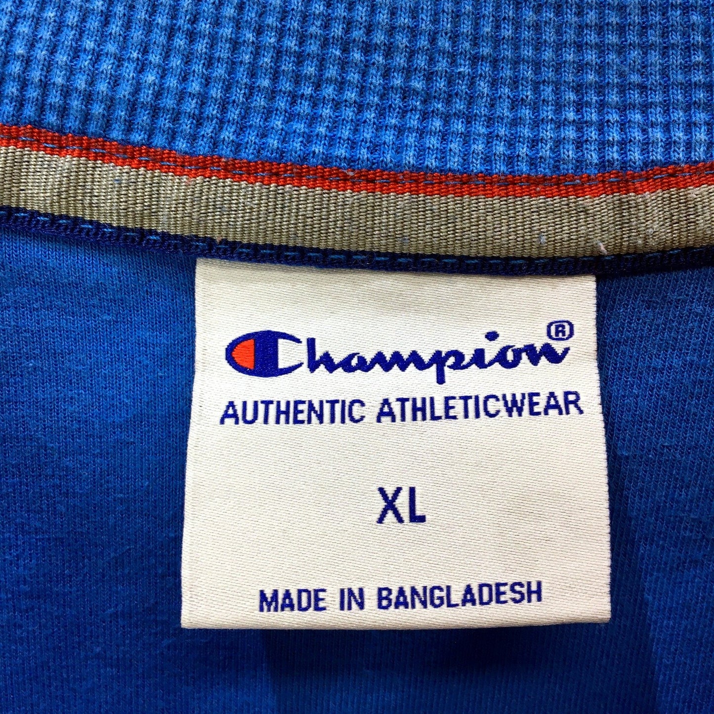 Champion Mens Blue Pullover Sweatshirt - Comfortable, Soft & Warm in XL Size