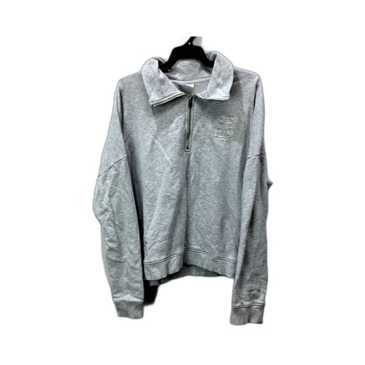 Seed Womens Gray Pullover Sweatshirt Comfortable Soft Cotton Blend Size XL