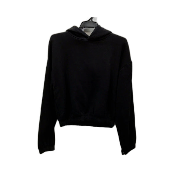 Zara Womens Pullover Cropped Sweatshirt Cropped Cotton Small NEW