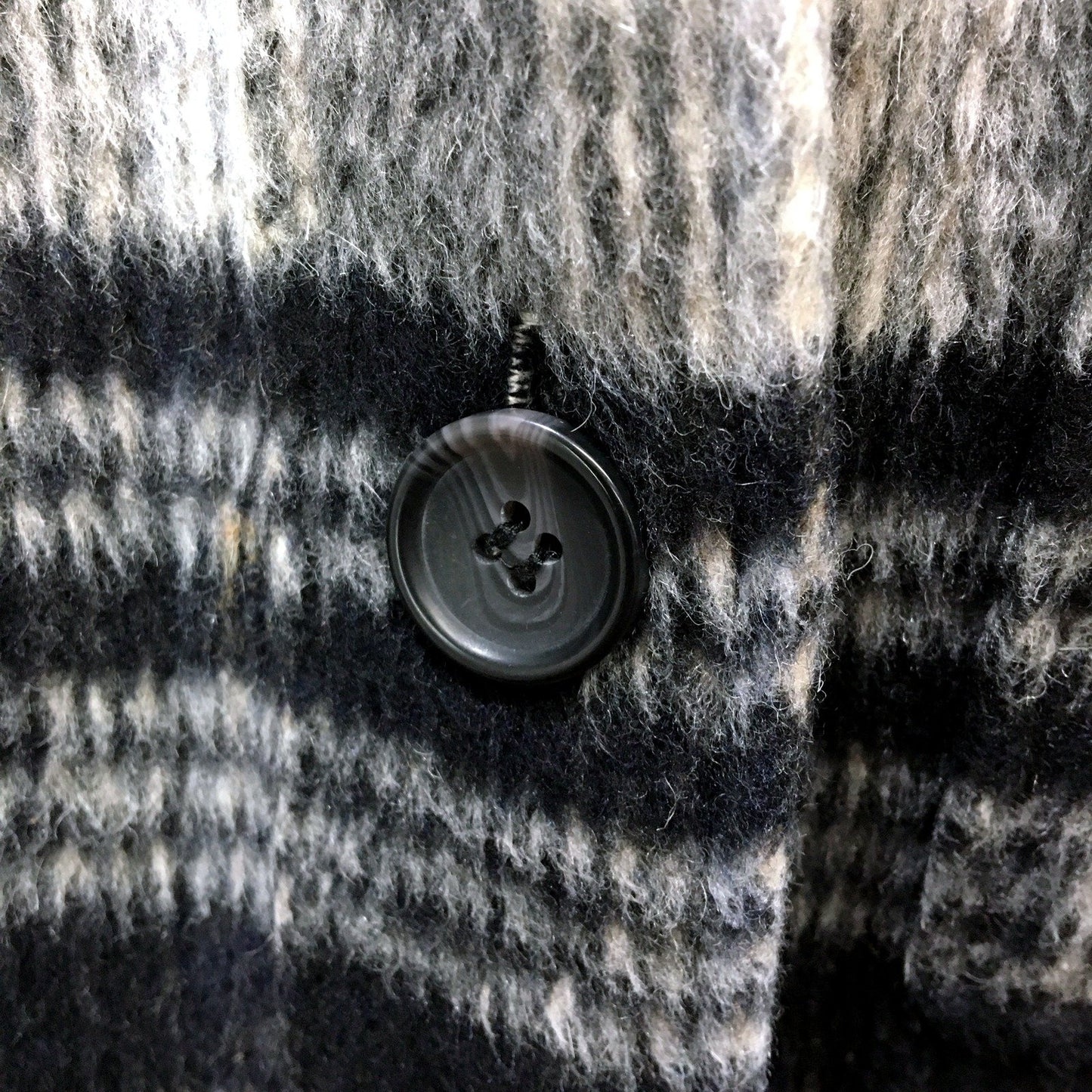 Witchery Womens Plaid Wool Blend Coat Warm Comfortable Multi Color Size 10