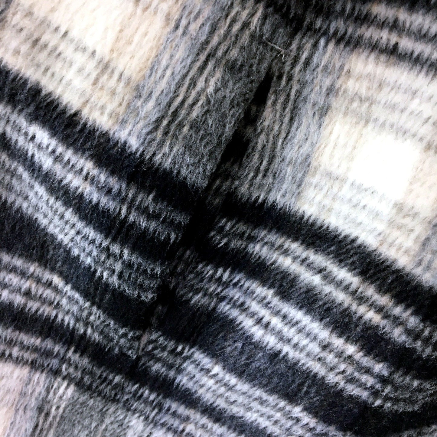 Witchery Womens Plaid Wool Blend Coat Warm Comfortable Multi Color Size 10