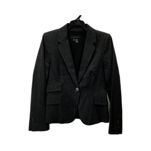 Zara Womens Black Formal Blazer Jacket for Office Wear Size 10