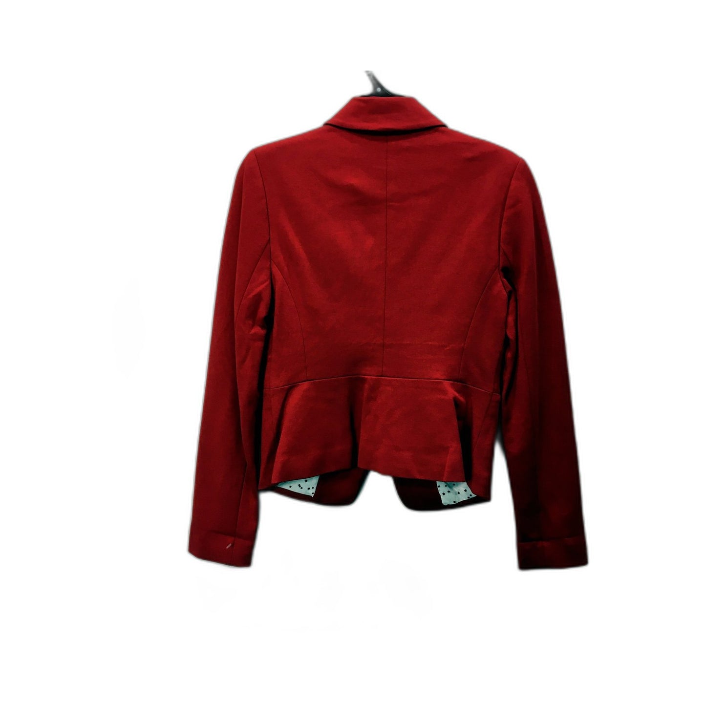 Portmans Womens Peplum Blazer in Red - Size 10 Tailored Jacket