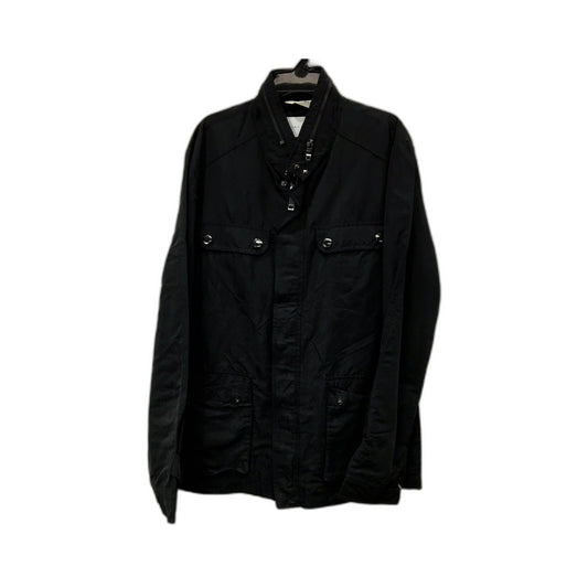 Zara Mens Lightweight Casual Black Jacket | Large Size