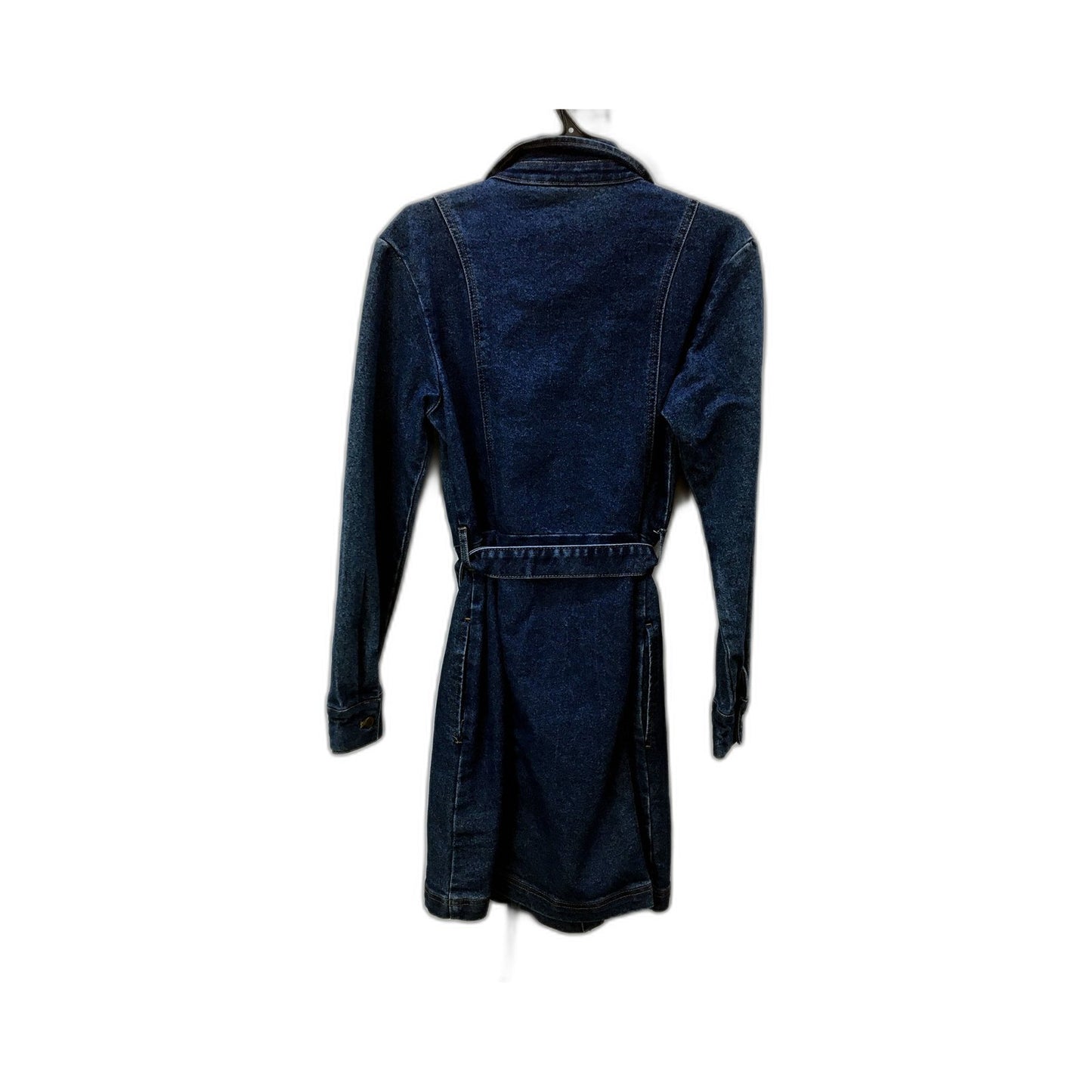 Anko Womens Faded Dark Blue Denim Jacket for Size 12