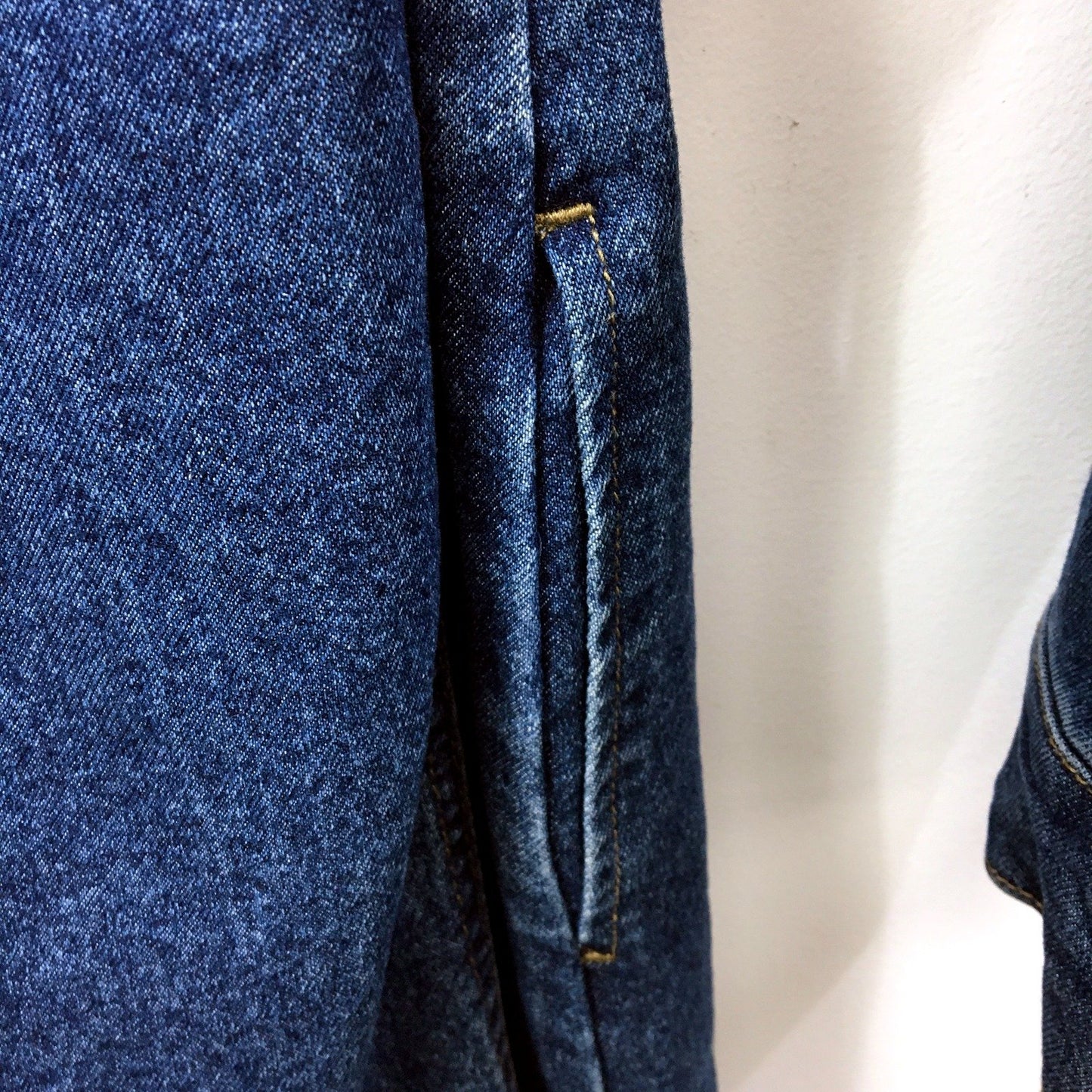 Anko Womens Faded Dark Blue Denim Jacket for Size 12