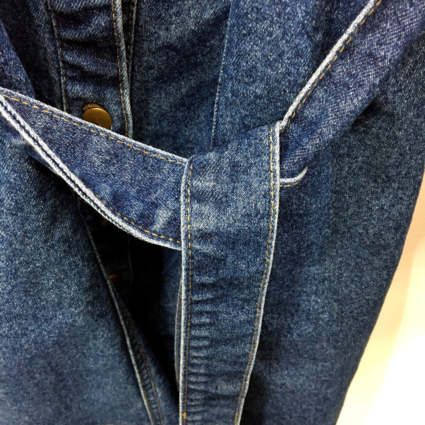 Anko Womens Faded Dark Blue Denim Jacket for Size 12