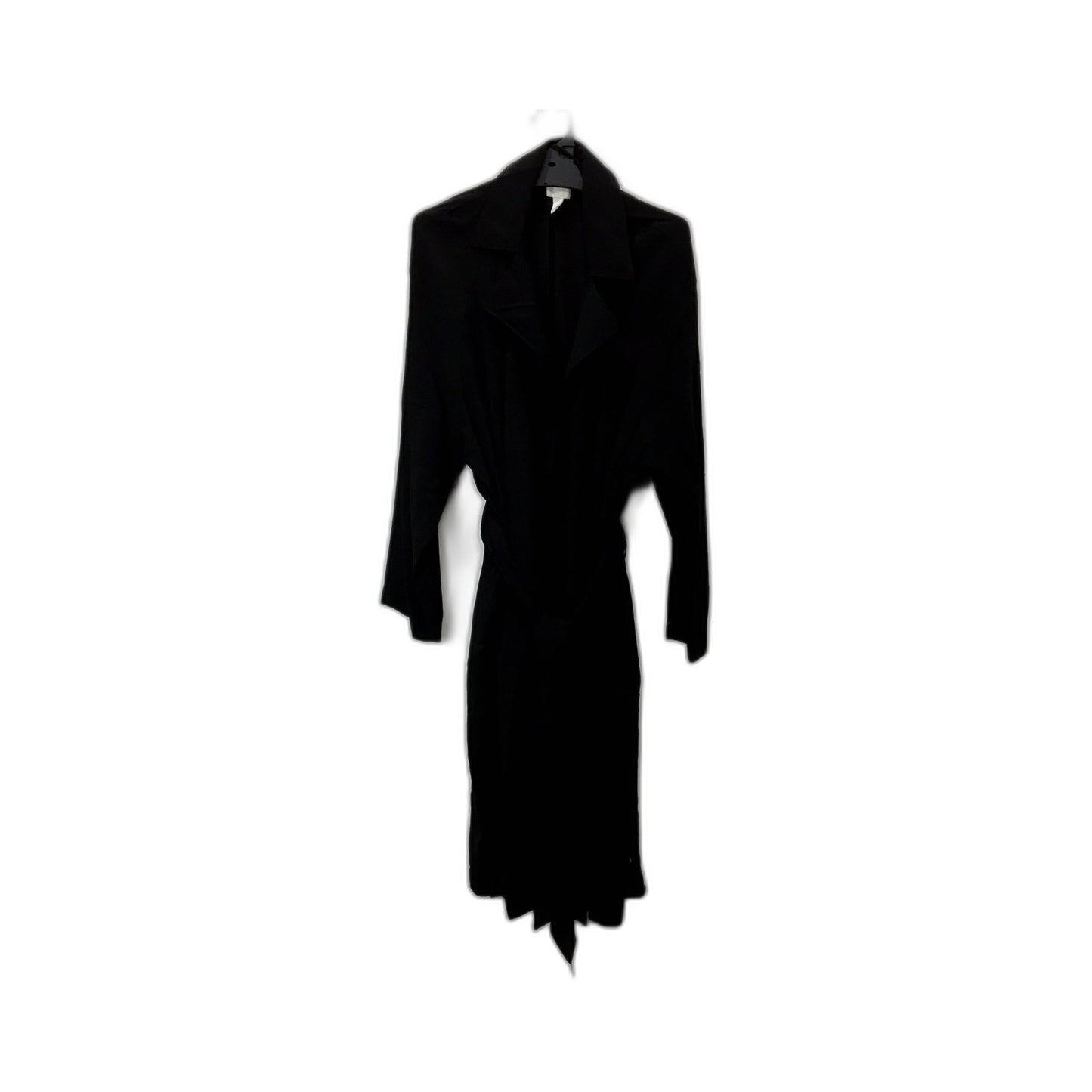 H&M Womens Long Coat Long Warm Winter Outerwear Coat in Black, Size M