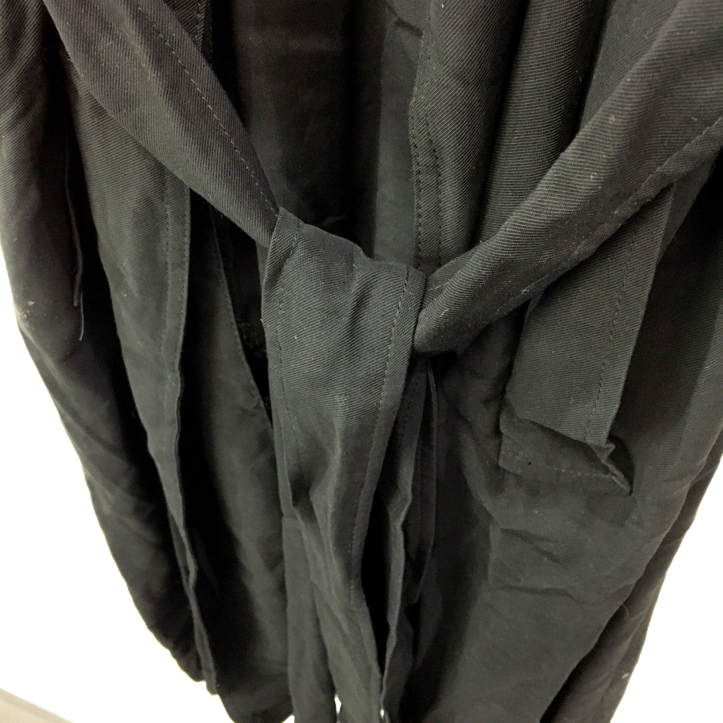 H&M Womens Long Coat Long Warm Winter Outerwear Coat in Black, Size M