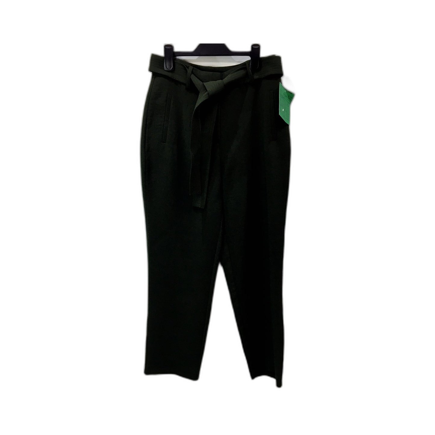 Tokito Womens Belted Dark Green Trousers in Size 10 NEW