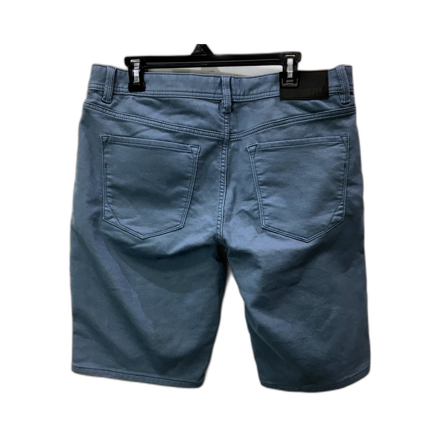 Just Jeans Mens Blue Denim Shorts with Elastic Waist, Comfortable Size 34 NEW