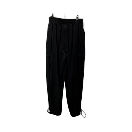 Lululemon Womens Black Track Pants Comfortable Workout Bottoms Size 8