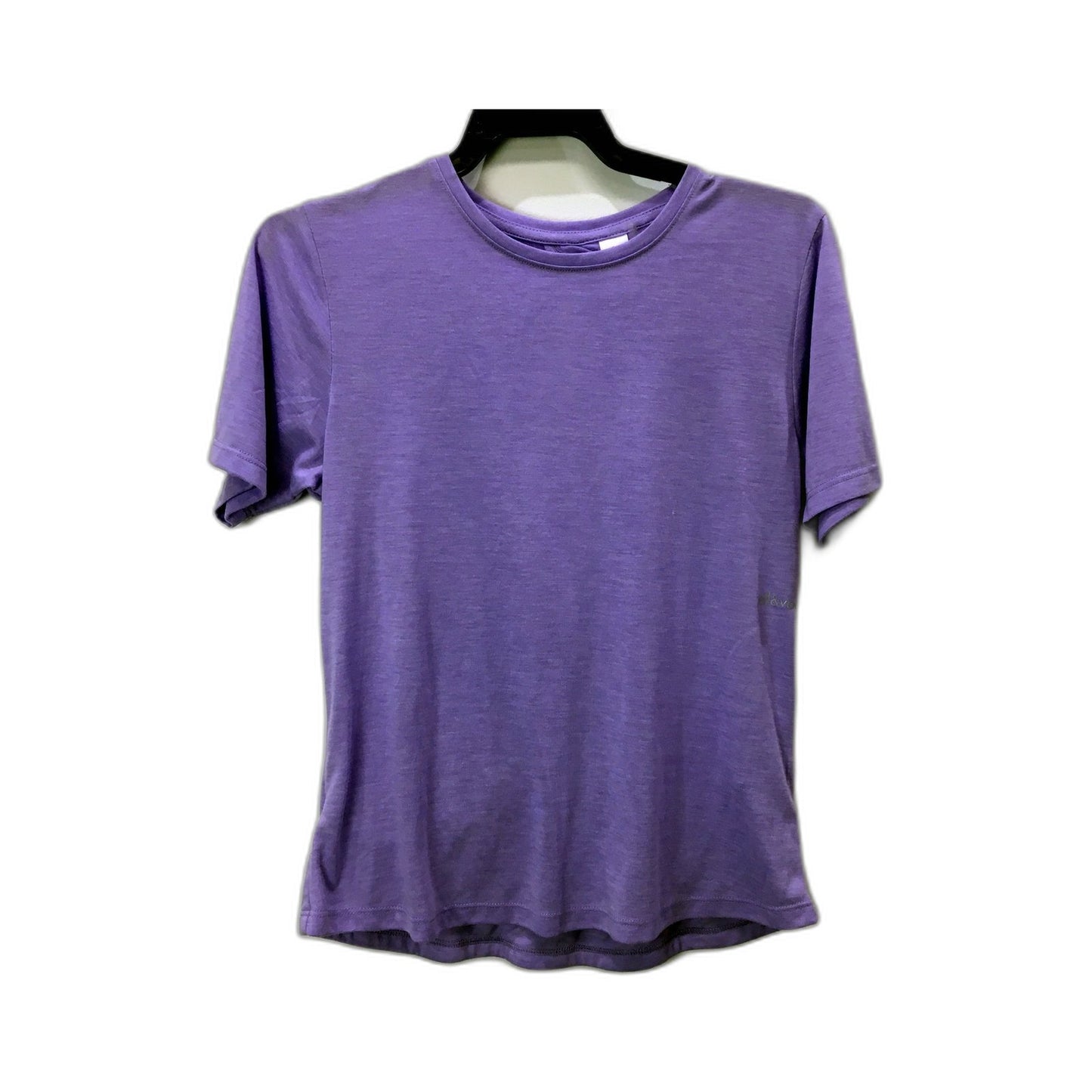 Ell & Voo Womens Soft Comfortable Purple T-Shirt for Everyday Wear Size 12