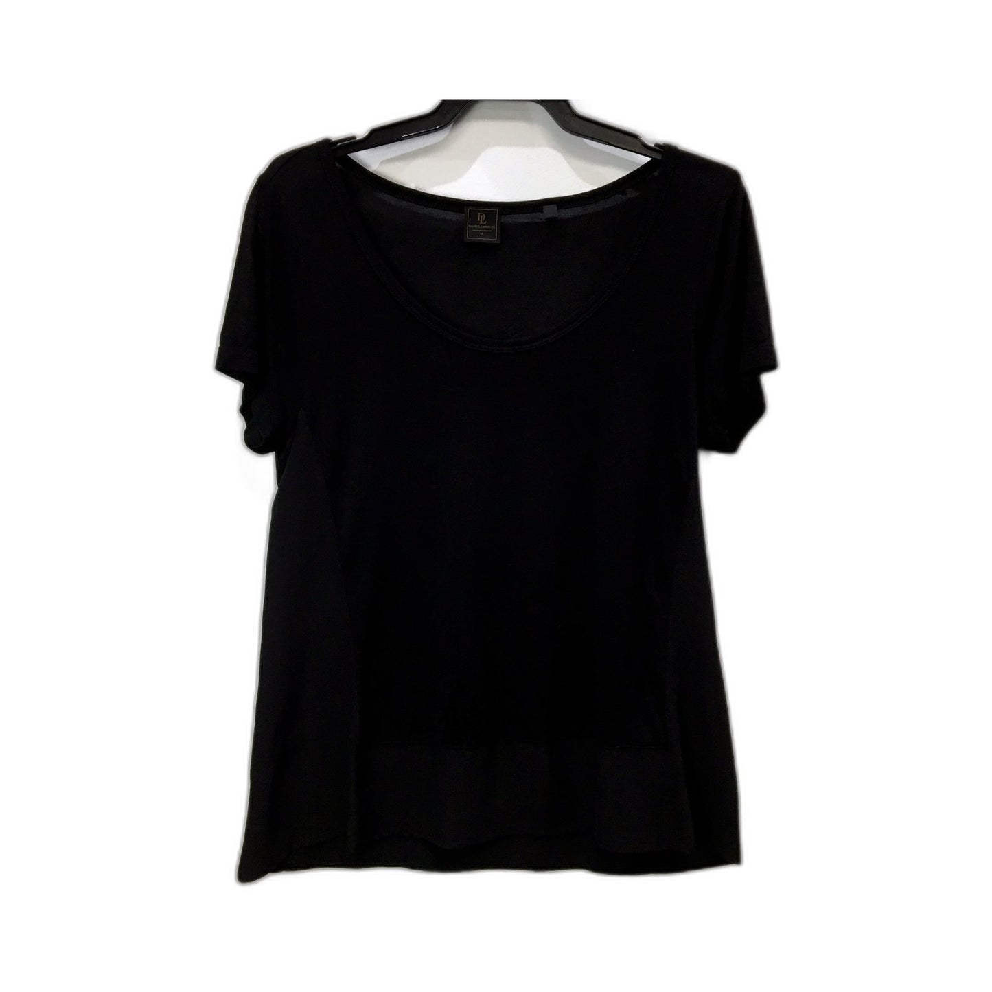 David Lawrence Womens Modal T-Shirt - Comfortable Black Tee in Medium Size