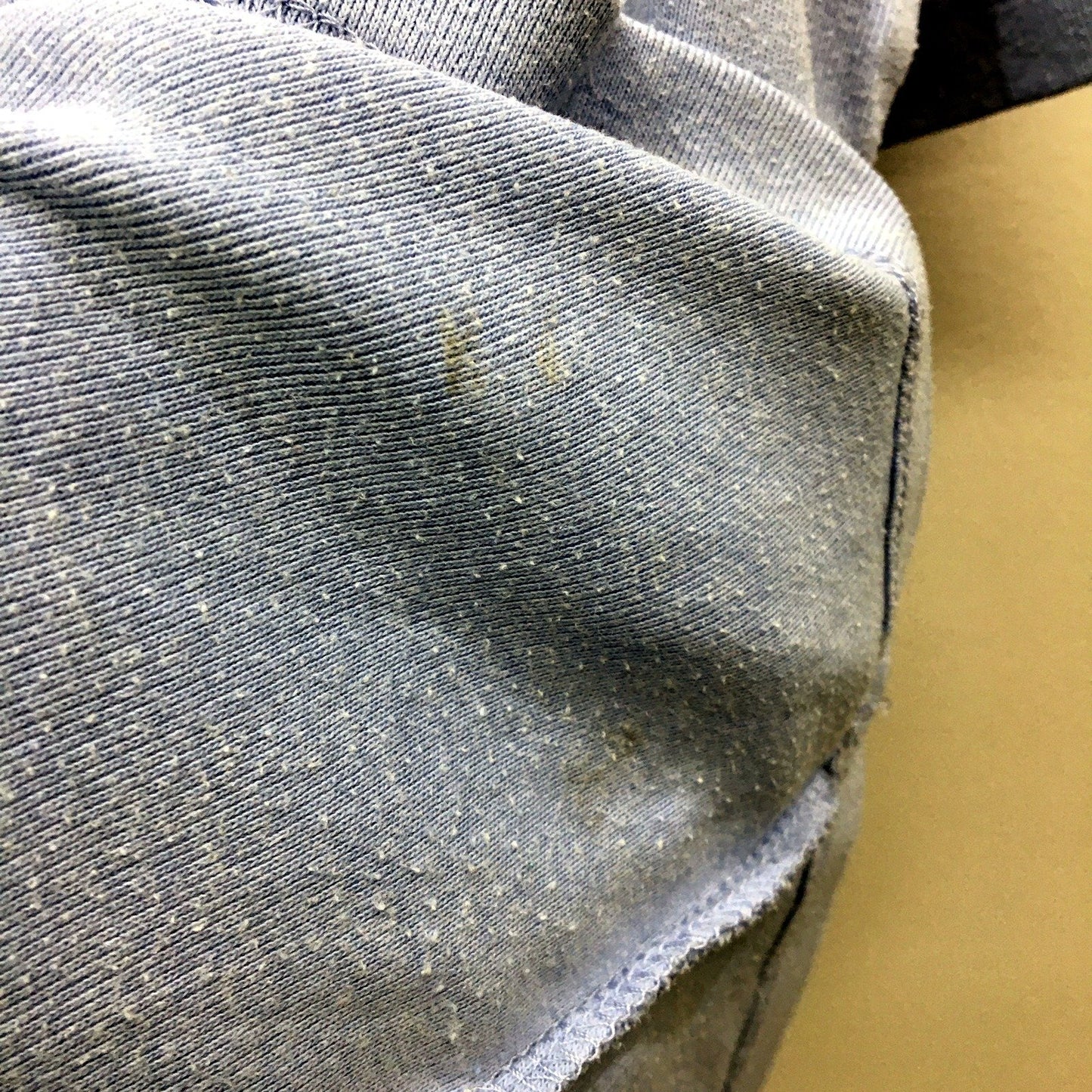 County Mens Light Blue T-Shirt Comfortable Crewneck Cotton Size Medium