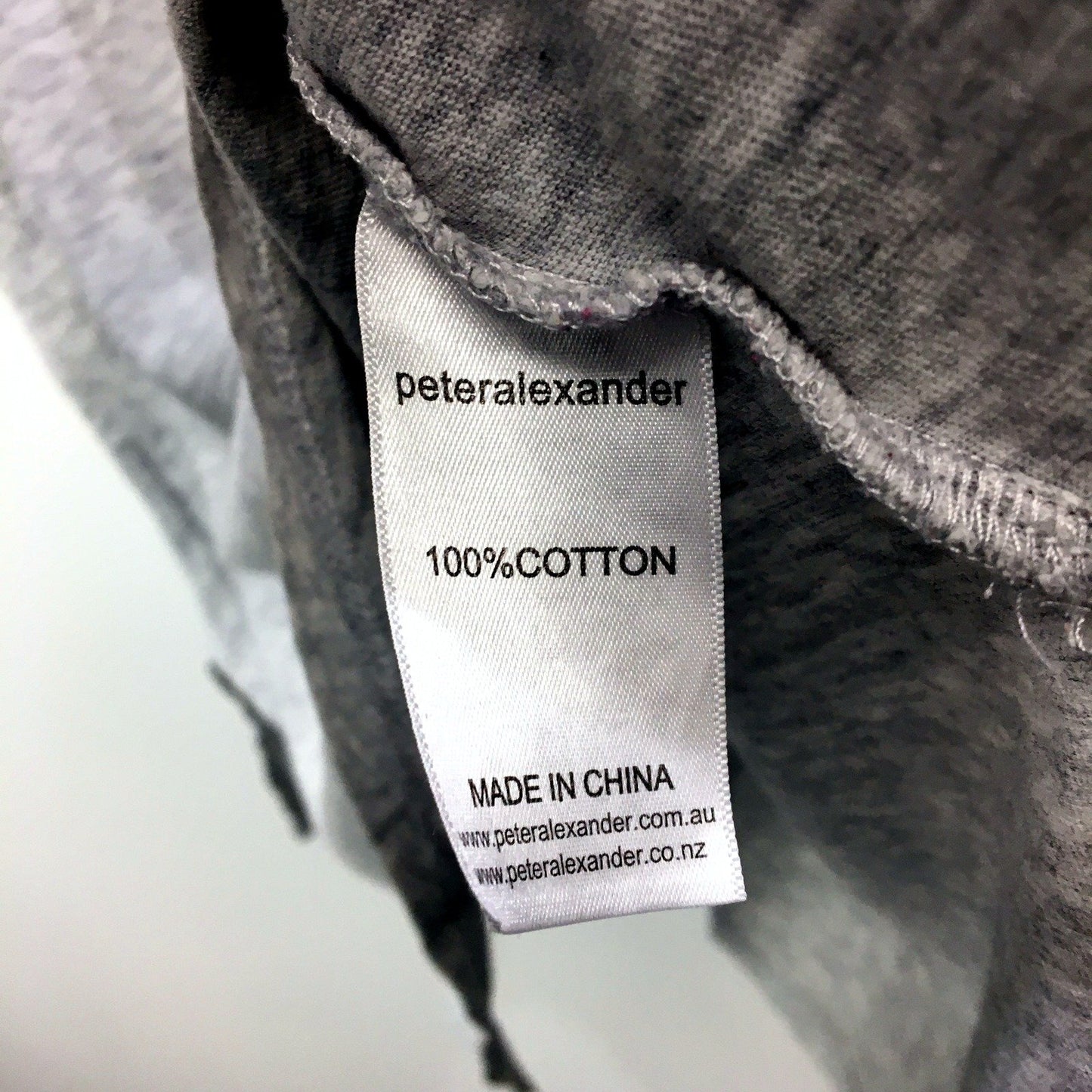 Peter Alexander Womens Sleep T-Shirt Cozy Casual Style Gray Size Medium